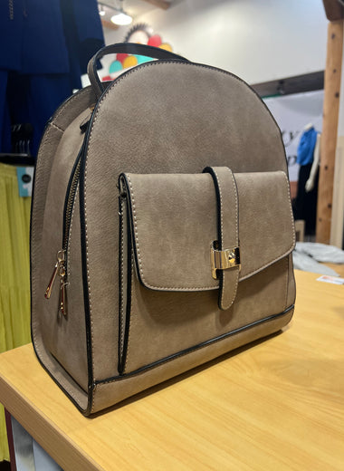 Suede Backpack - Marla Hamana Boutique