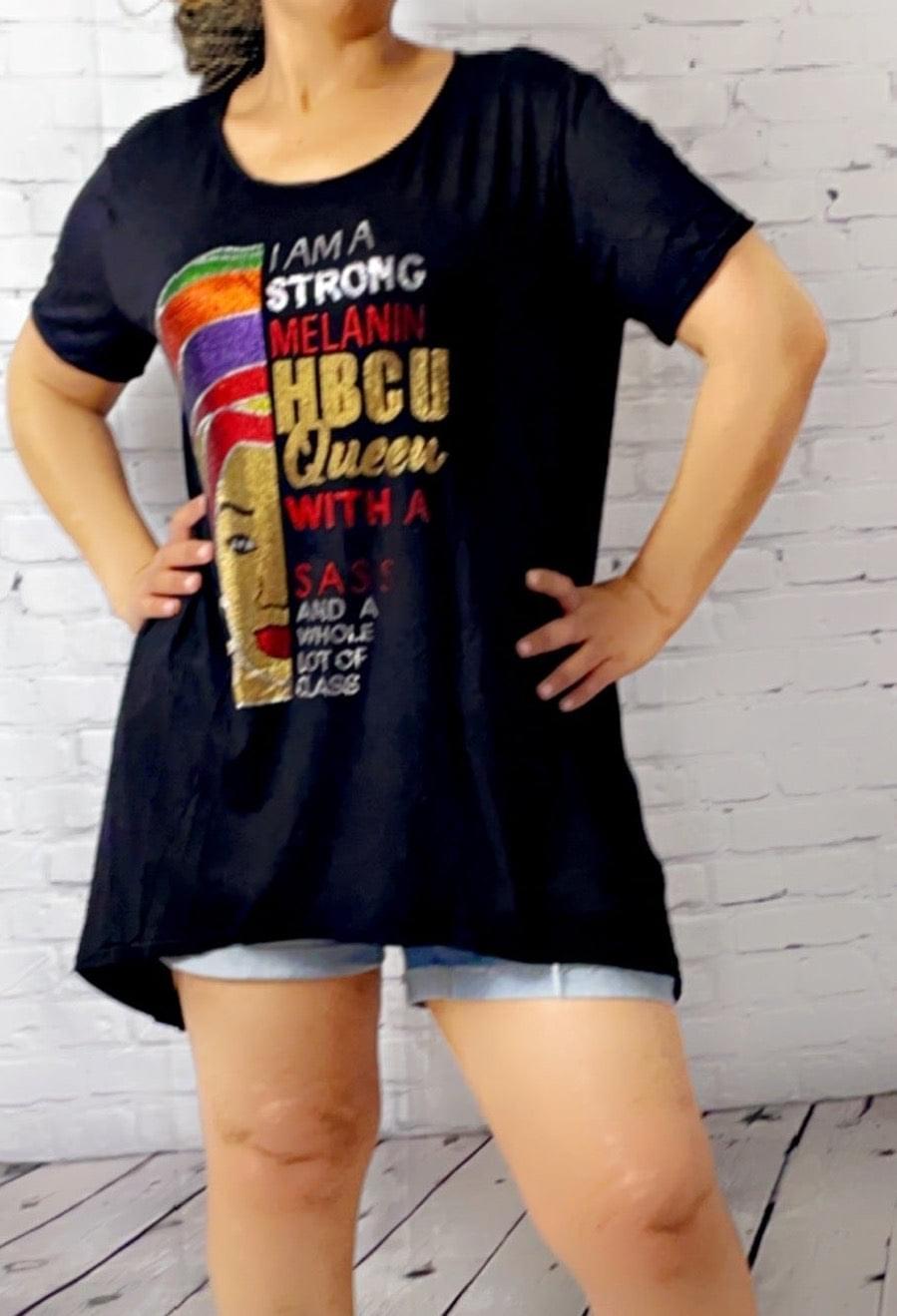 Black Power HBCU Graphic Tee - Marla Hamana Boutique